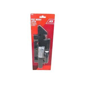 ACE POST MOUNT GATE LATCH BLACK #5286828